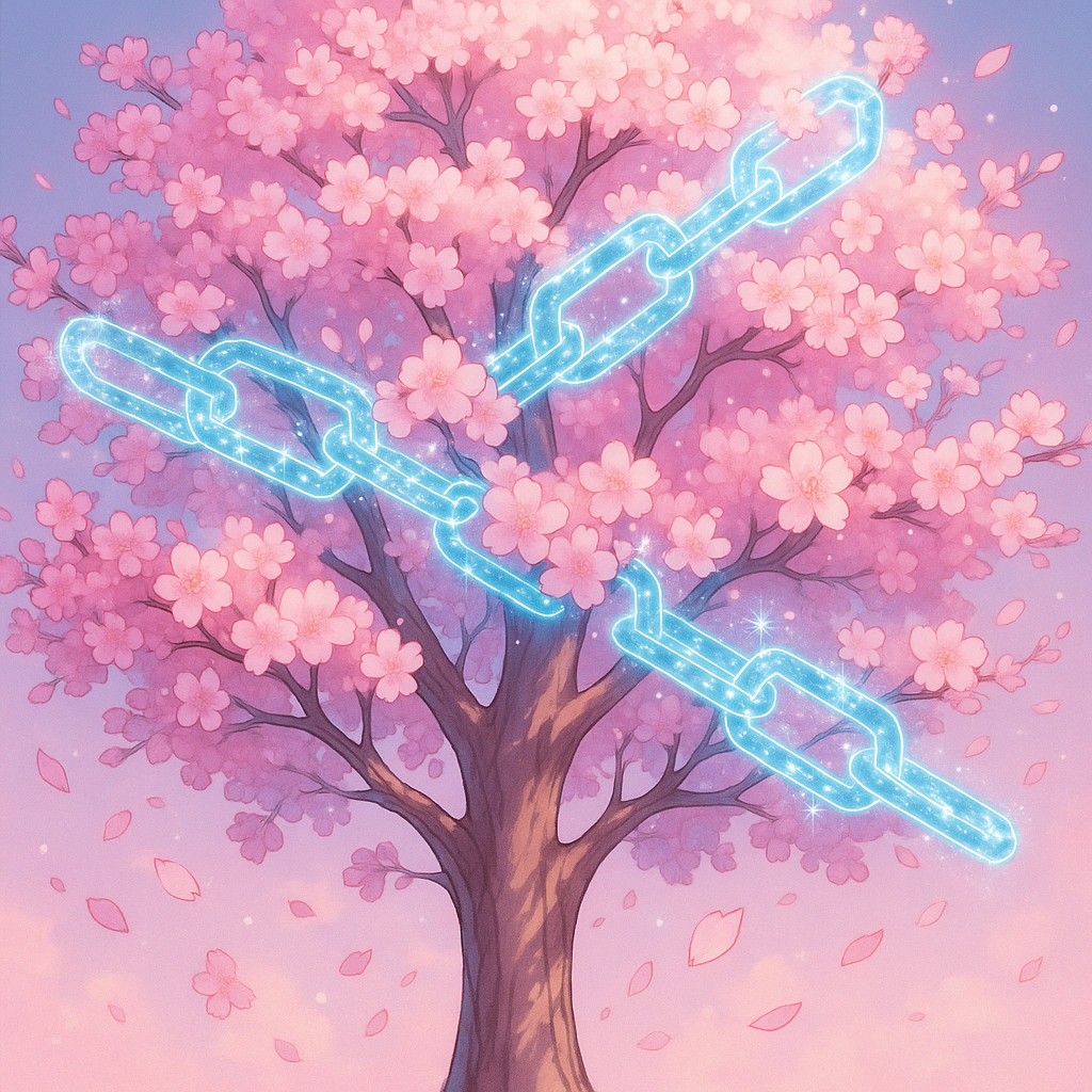Blockchain Sakura Tree